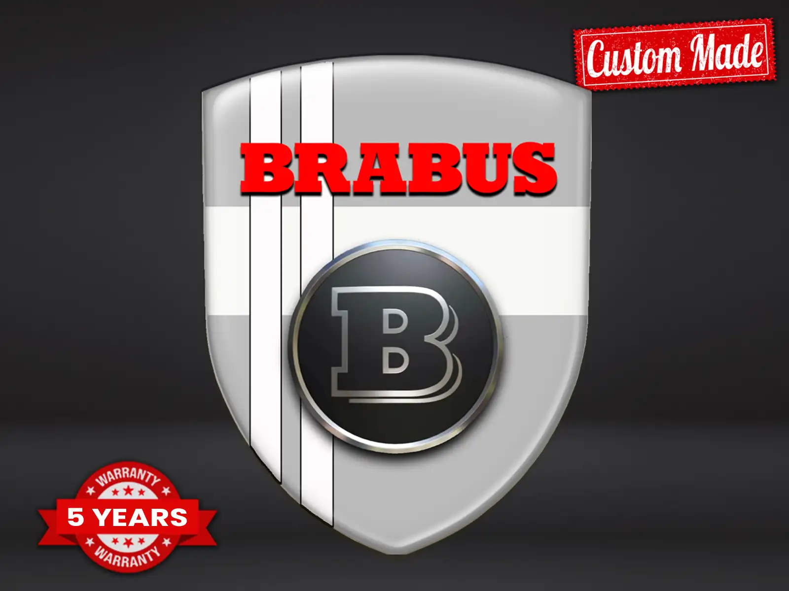 Brabus Autocollants Vinyle Auto Édition Tuning Premium